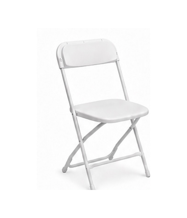 White Folding Chair
